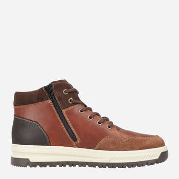 Чоловічі зимові черевики з мембраною Rieker 38544-24 45 29.3 см Коричневі (4061811040032)