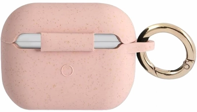 Чохол CG Mobile Guess Silicone Glitter для AirPods Pro Pink (3666339010218)