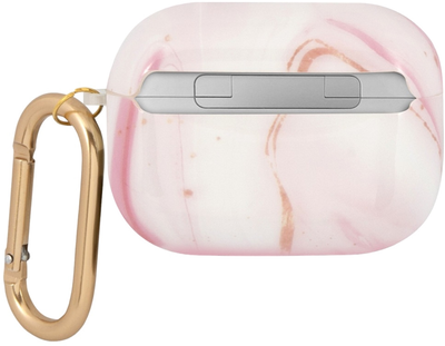 Etui CG Mobile Guess Marble Collection do AirPods Pro Różowy (3666339010188)