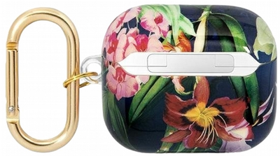 Чохол CG Mobile Guess Flower Strap Collection GUA3HHFLB для AirPods 3 Blue (3666339047290)