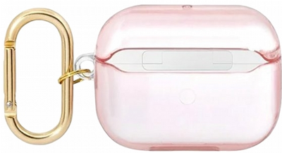 Etui CG Mobile Guess Strap Collection GUA3HHTSP do AirPods 3 Różowy (3666339047092)