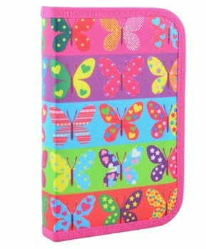 Пенал твердий одинарний Butterfly 20,5x13x3,2 см SMART