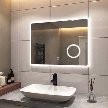 Зеркало METO с LED-подсветкой 70х100 + сенсорное управление + линза