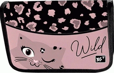 Пенал твердий Wild kitty 20,5 x 13 x 4,5 см YES