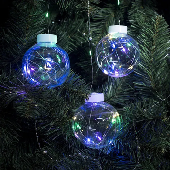 Светодиодная гирлянда Шарики с росой 10 шт 200 LED 10 м