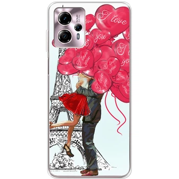 Силіконовий чохол BoxFace Motorola G13 Love in Paris (45900-up2460)
