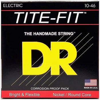 Струны для электрогитары DR STRINGS TITE-FIT ELECTRIC - MEDIUM (10-46)