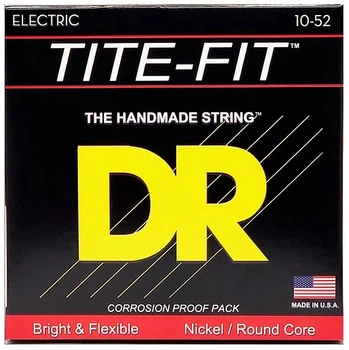 Струны для электрогитары DR STRINGS TITE-FIT ELECTRIC - BIG HEAVY (10-52)