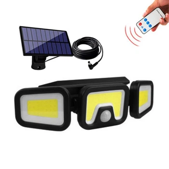 Вуличний ліхтар із сонячною панеллю та датчиком руху Solar Wall Lamp X-BAIL BL-JD-295 (SH772527)