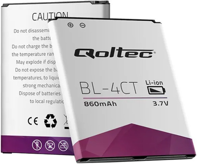 Акумулятор Qoltec для Nokia BL-4CT 5310 6700 X2 860 mAh (5901878520100)