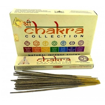 Пыльцовое благовоние "Семь Чакр" Chakra Collection набор 7 пачек 29225