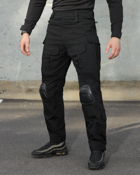 Тактичні штани чоловічі BEZET Штурм 9650 XXL Чорні (2000146019322)