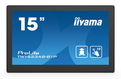 Монітор 15" Iiyama ProLite TW1523AS-B1P