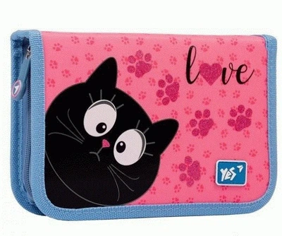 Пенал твердий HP-04 Meow 20,5 x 13 x 4,5 см Yes