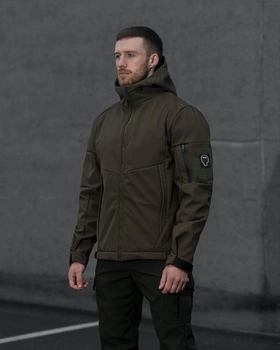 Тактична куртка чоловіча BEZET Робокоп 2.0 9862 L Хакі (2000193042137)