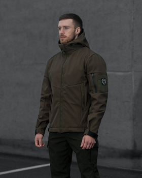 Тактична куртка чоловіча BEZET Робокоп 2.0 9862 XL Хакі (2000093216041)