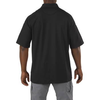 Футболка Поло тактична з коротким рукавом 5.11 Tactical RAPID PERFORMANCE POLO - SHORT SLEEVE Black M (41018-019)