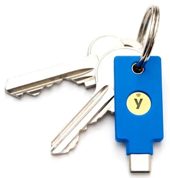 Klucz bezpieczeństwa Yubico C NFC - U2F i FIDO2 (5060408464731)