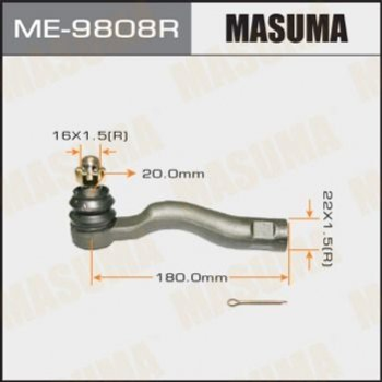 Рулевые наконечники MASUMA ME9808R Lexus LX; Toyota Land Cruiser 4504669236, 4420060130, 4504669235