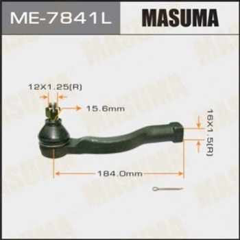 Рулевые наконечники MASUMA ME7841L Mitsubishi Pajero, L200 4422A096, 4422A009, MR508135