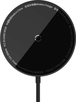 Bezprzewodowa ładowarka Baseus Simple Mini3 Magnetic Wireless Charger 15W Czarna (CCJJ040001)