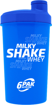 Shaker 6PAK Nutrition New Milky Shake 700 ml Niebieski (5902811813136)