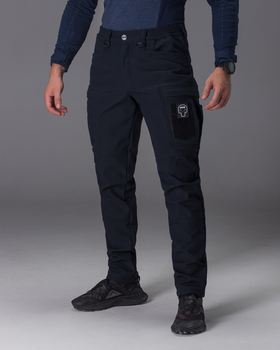 Тактические штаны утепленные мужские BEZET Капеллан 9821 XL Синие (ROZ6501047310)