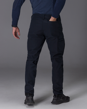 Тактические штаны утепленные мужские BEZET Капеллан 9821 3XL Синие (ROZ6501047312)