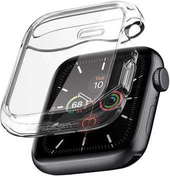 Чохол Spigen Ultra Hybrid ACS00428 для Apple Watch Series 4/5/6/SE 44 мм Transparent (8809685622932)
