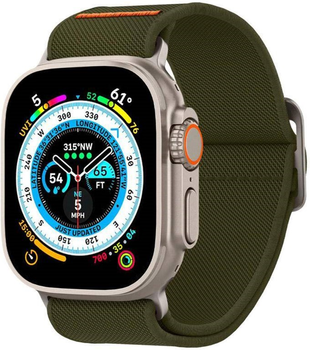 Pasek Spigen Fit Lite Ultra AMP05985 do Apple Watch Series 1/2/3/4/5/6/7/8/SE/Ultra 42-49 mm Khaki (8809896743389)
