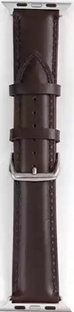 Pasek Beline Leather do Apple Watch Series 1/2/3/4/5/6/7/8/SE/SE2/Ultra 42-49 mm Brązowy (5904422914448)