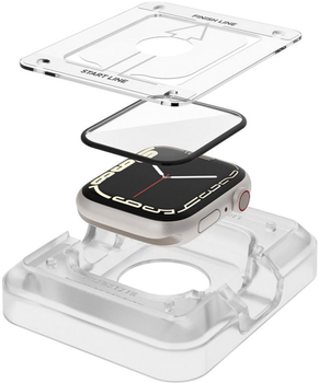 Захисне скло Spigen ProFlex EZ Fit AFL04051 для Apple Watch 7 45 мм Transparent 2 шт (8809811856569)