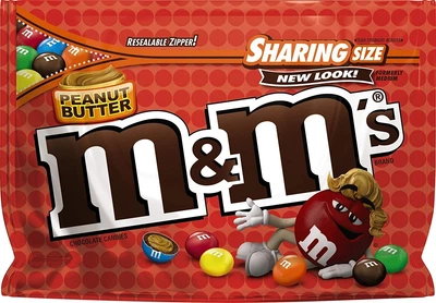 Драже M&M';s для любителей арахисовой пасты Peanut Butter 255.2 г