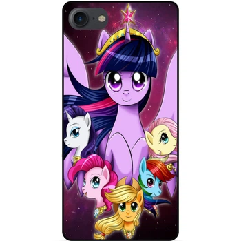 Чехол силиконовый бампер Candy для Iphone 7 с рисунком Пони my little pony