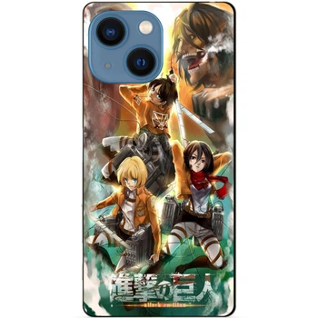 Чохол силіконовий бампер Candy для Iphone 15 з малюнком Атака на Титанів Attack on Titan