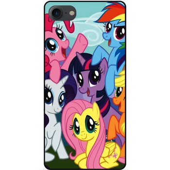 Чехол силиконовый бампер Candy для Iphone 7 с рисунком Мой маленький пони my little pony