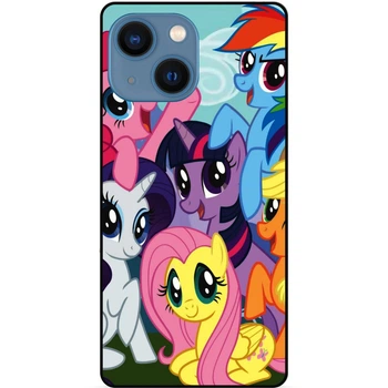 Чехол силиконовый бампер Candy для Iphone 13 с рисунком Мой маленький пони my little pony