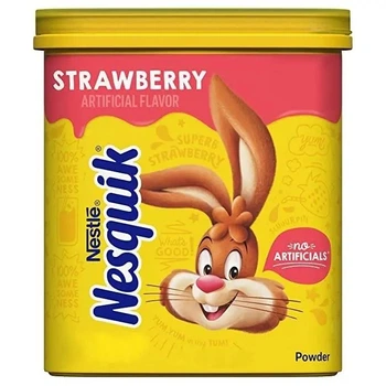 Молочний коктейль Nestle Nesquik Strawberry Flavor 266 г