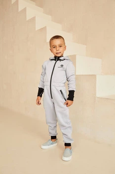 Дитячий комбінезон для хлопчиків MOONSUIT 86 Mercury Grey (ch_00007)