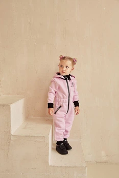 Дитячий комбінезон для дівчаток MOONSUIT 92 Venus Pink (girl_00003)