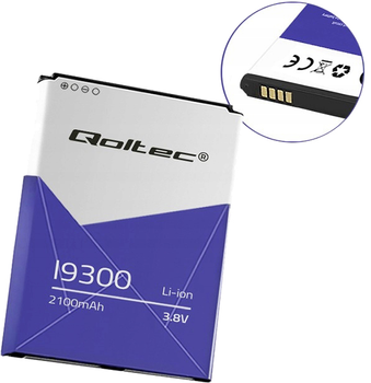 Акумулятор Qoltec Samsung Galaxy SIII I9300 2100 mAh (5901878520919)