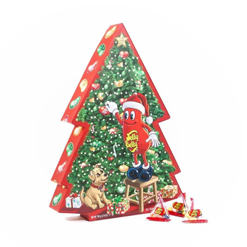 Адвент календар Jelly Belly Christmas 24 осередки з різними смаками 190 г