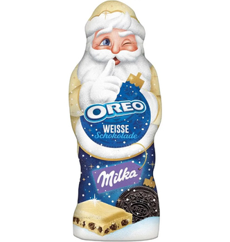 Шоколадна фігурка Milka Santa Claus Oreo White Choco 100 г