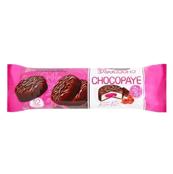 Печенье Chocopaye Strawberry Jelly and Marshmallows сэндвич из маршмеллоу с клубничным джемом 216г