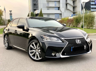 Бампер передний Lexus GS 2012-2015 в стиле GS F sport рестайлинг 2016+ (комплектный) 1234 upgrade для Lexus GS 2012- (7263)