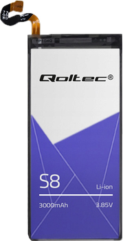 Акумулятор Qoltec Samsung S8 3000 mAh (5901878521114)