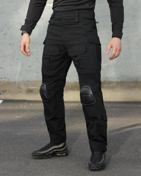 Тактичні штани чоловічі BEZET Штурм 9650 L Чорні (2000182921122)