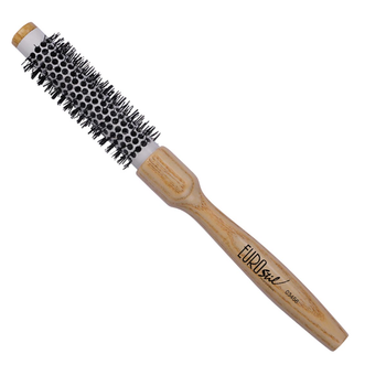 Щітка для волосся Eurostil термокерамічна з дерев'яною ручкою 19 мм (8423029032623)
