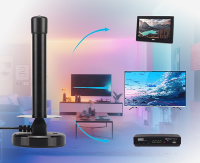 DVB-T2\CMMB HD Цифрова кімнатна телевізійна антена Happy Home з підсилювачем STB приймач супутникових антен живлення не потрібне