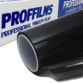 Автомобильная пленка Proffilms STD 15 для тонирования авто. Цвет: черный. Ширина 1524мм - цена за кв.м.